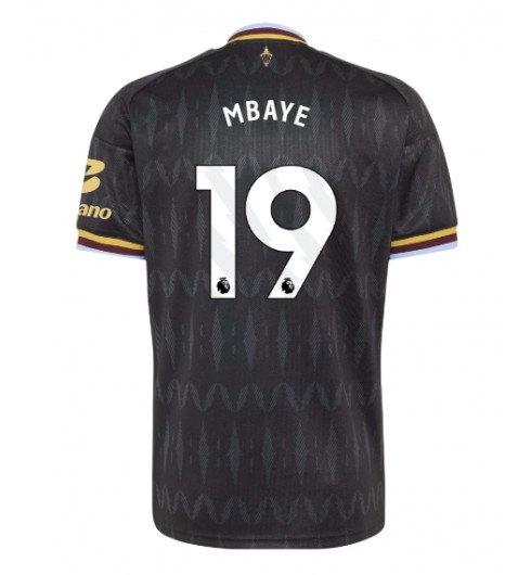 Aston Villa Ibrahim Mbaye #19 Bortedrakt 2026-27 Korte ermer Aston Villa Ibrahim Mbaye #19 Bortedrakt 2026-27 Korte ermer